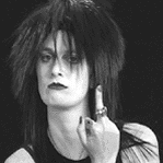 Anita Sullivan as goth